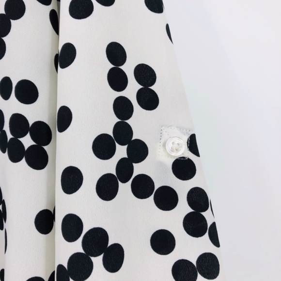 Ann Taylor Polka Dot Blouse - Picture 2 of 5
